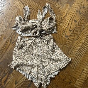 Spell Leopard Print women’s Romper